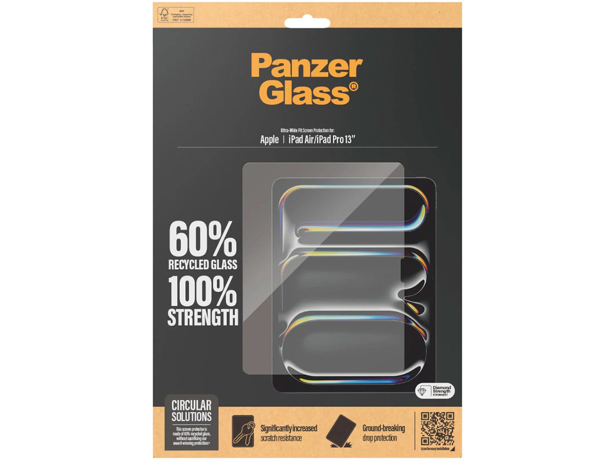 PanzerGlass Ultra Wide Fit Screenprotector iPad Pro 13 & Air 13