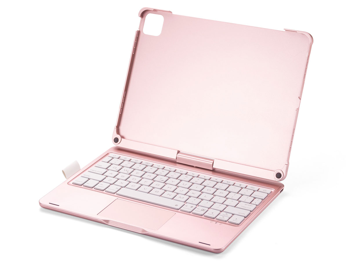 Toetsenbord Case 360 met Muis Trackpad Roze - iPad Pro 13