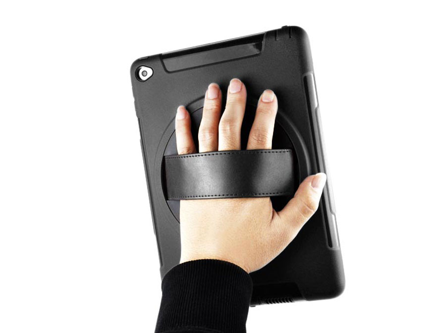 matras injecteren knijpen iPad 10.2 Hoes Handvat Grip Case Airstrap Gra