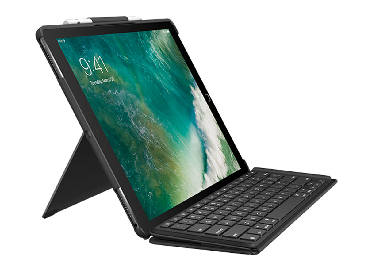 lus Wonen Bomen planten Logitech Keyboard Case iPad Pro 12.9 2015/2017 AZERTY
