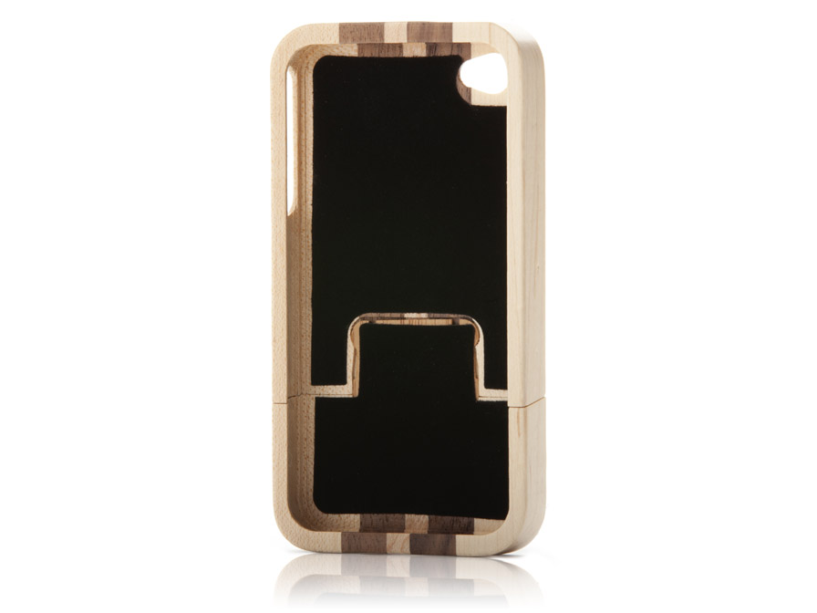 TWO-O Echt Houten Case - Hoesje voor iPhone 5/5S