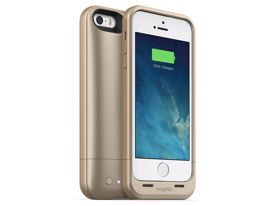 Polair alarm Malaise Mophie Juice Pack Air Goud - iPhone SE/5s/5 Power Case
