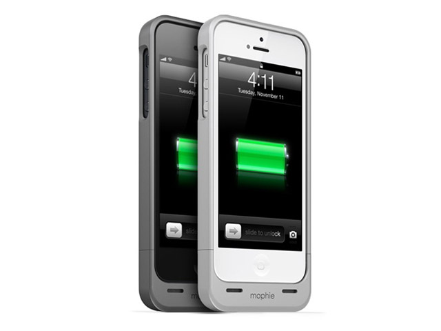 Van toepassing zijn Tram opladen mophie juice pack helium Battery Case voor iPhone 5/5S (1500 mAh)