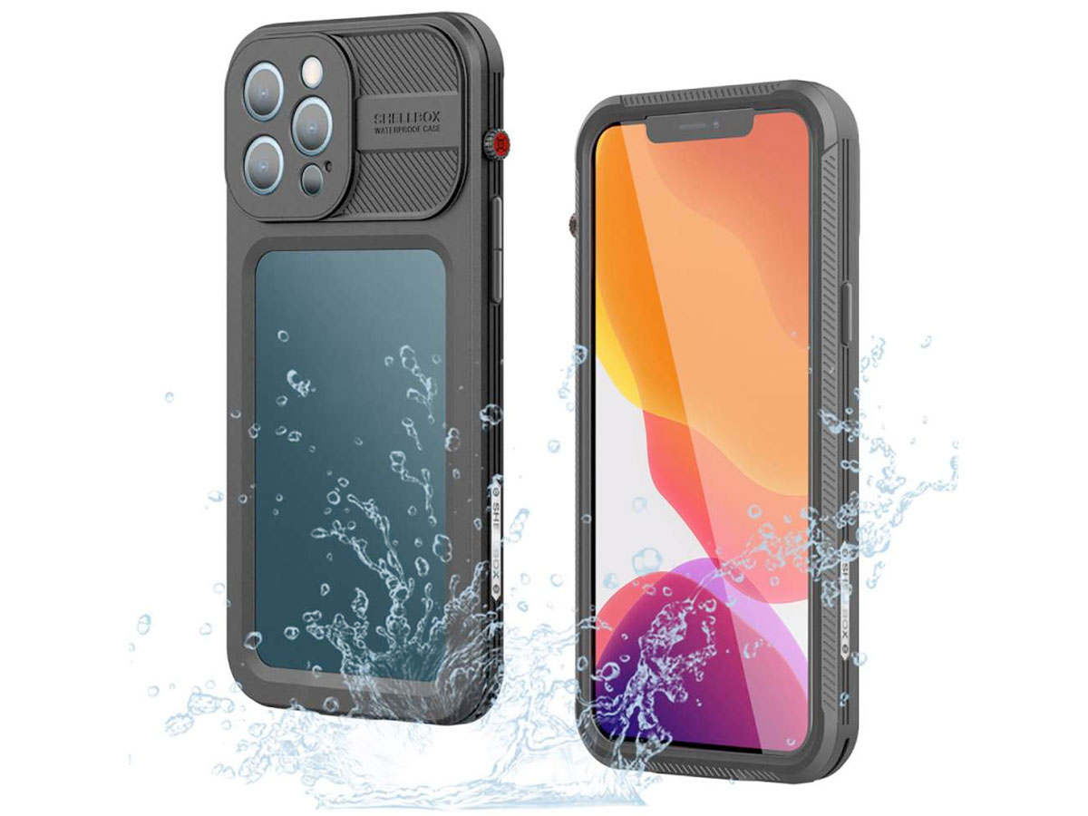 Shellbox Waterproof Case - Waterdicht iPhone 13 Pro Max hoesje