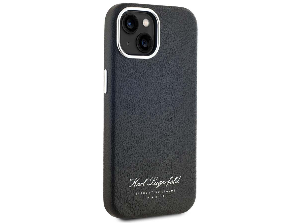 Karl Lagerfeld 21 Rue St-Guillaume Leather Case - iPhone 14/13 hoesje