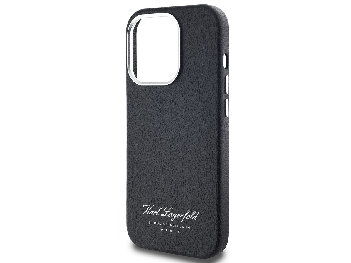 Karl Lagerfeld 21 Rue St-Guillaume Leather Case - iPhone 14 Pro hoesje