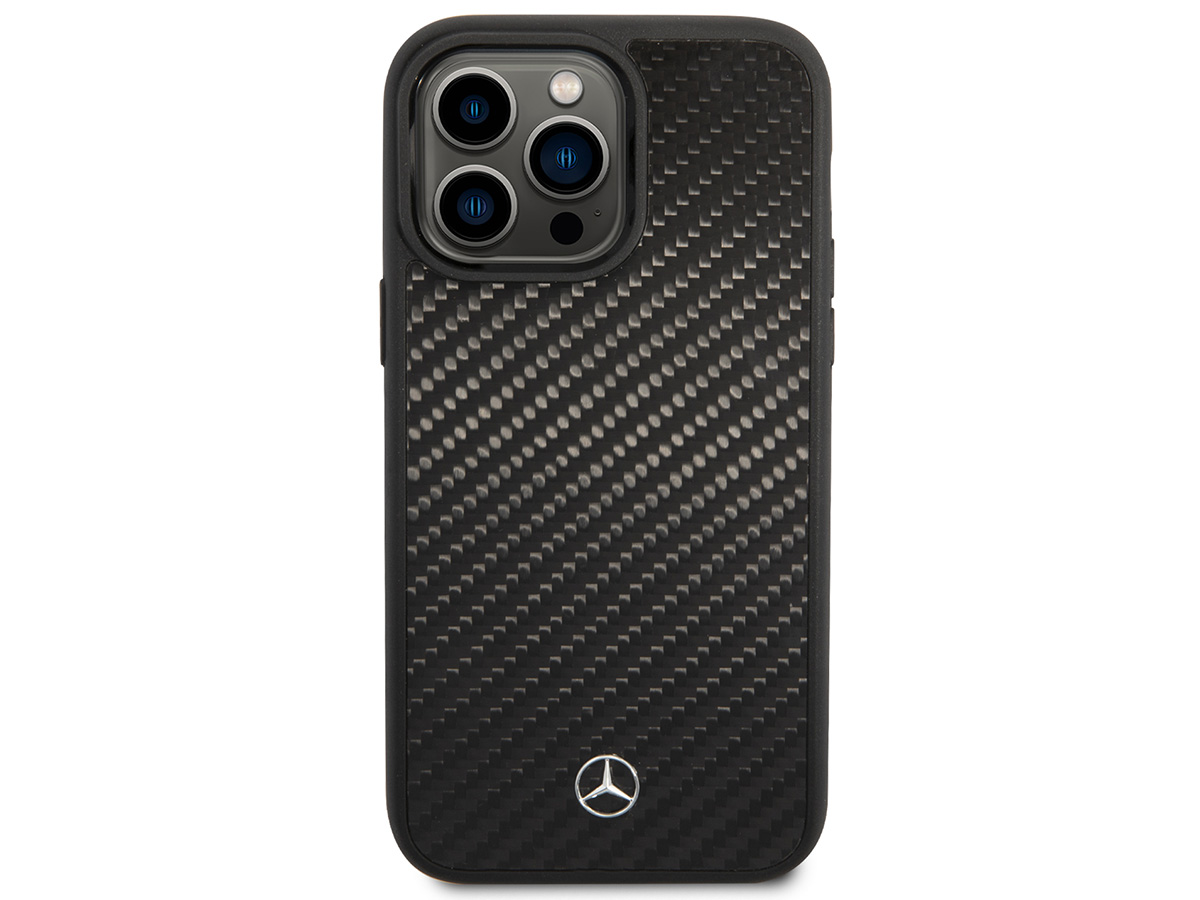 Mercedes-Benz Carbon MagSafe Case - iPhone 14 Pro Max hoesje