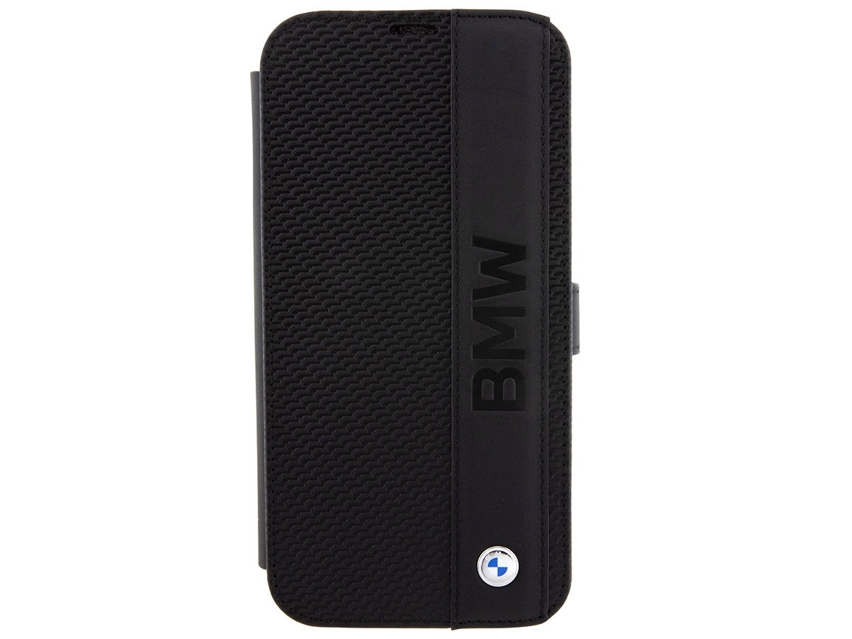 BMW Signature Leather Book Case - iPhone 15 Hoesje Leer