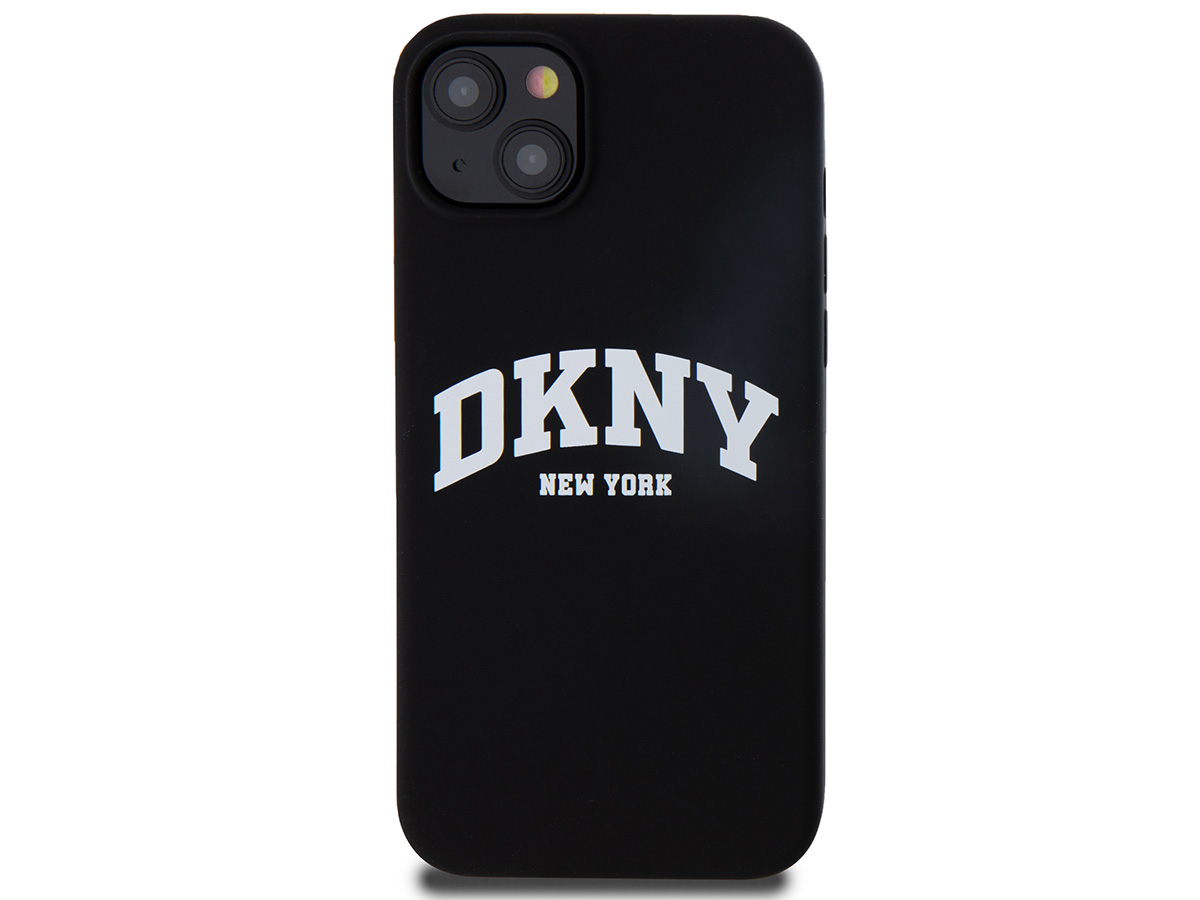 DKNY New York MagSafe Case Zwart - iPhone 14 Plus/15 Plus hoesje