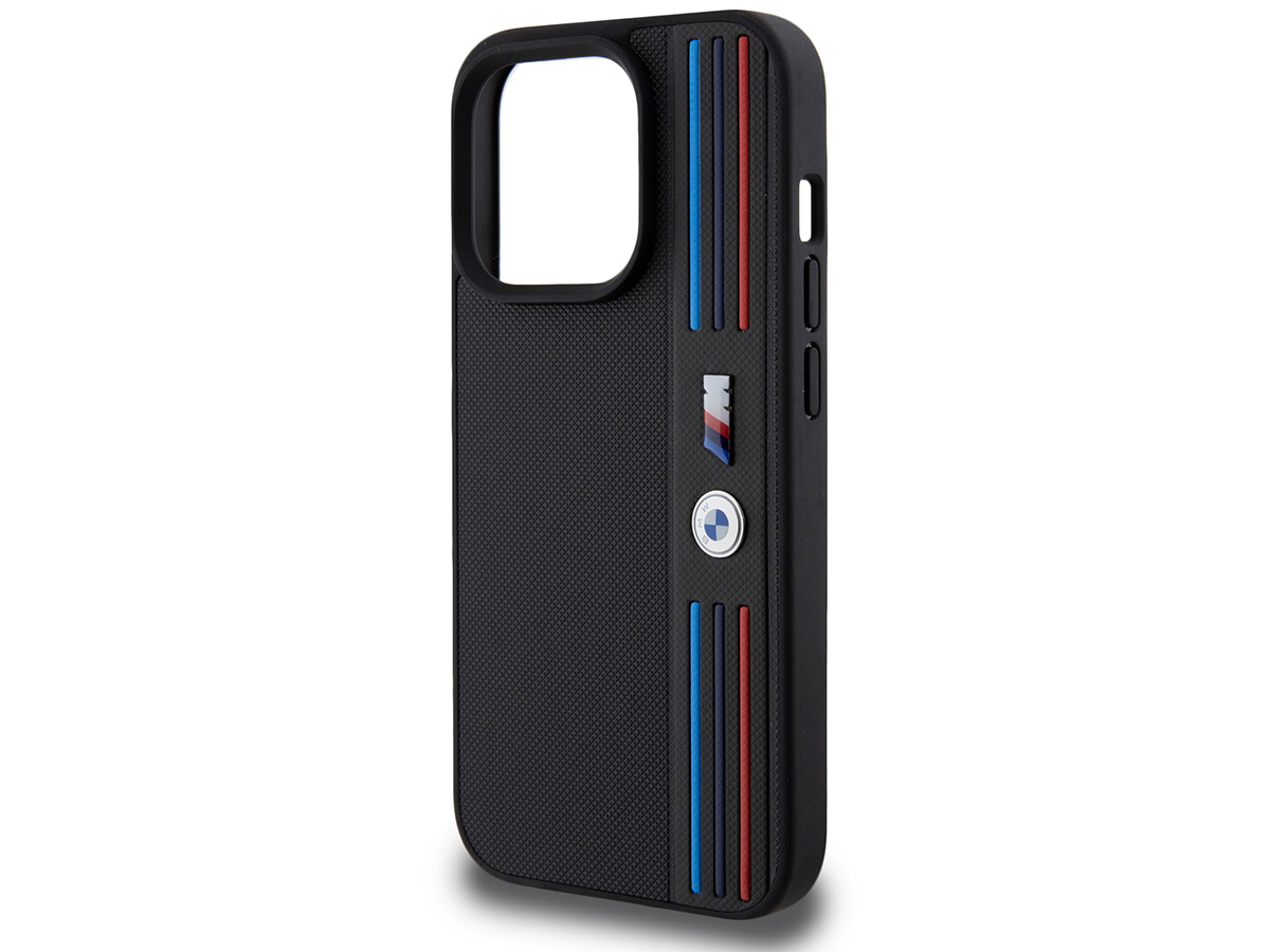 BMW M Tricolor Lines Case - iPhone 15 Pro hoesje