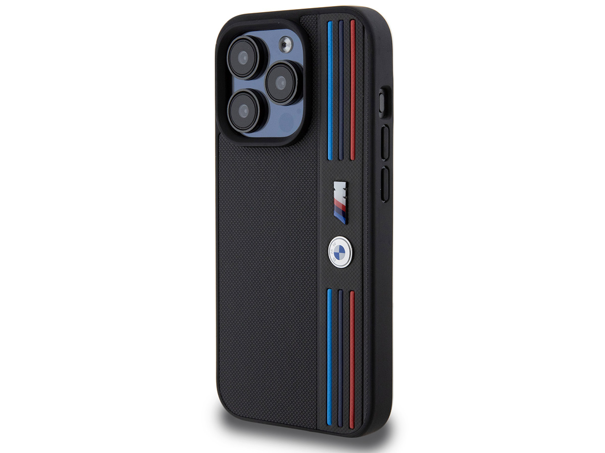 BMW M Tricolor Lines Case - iPhone 15 Pro hoesje