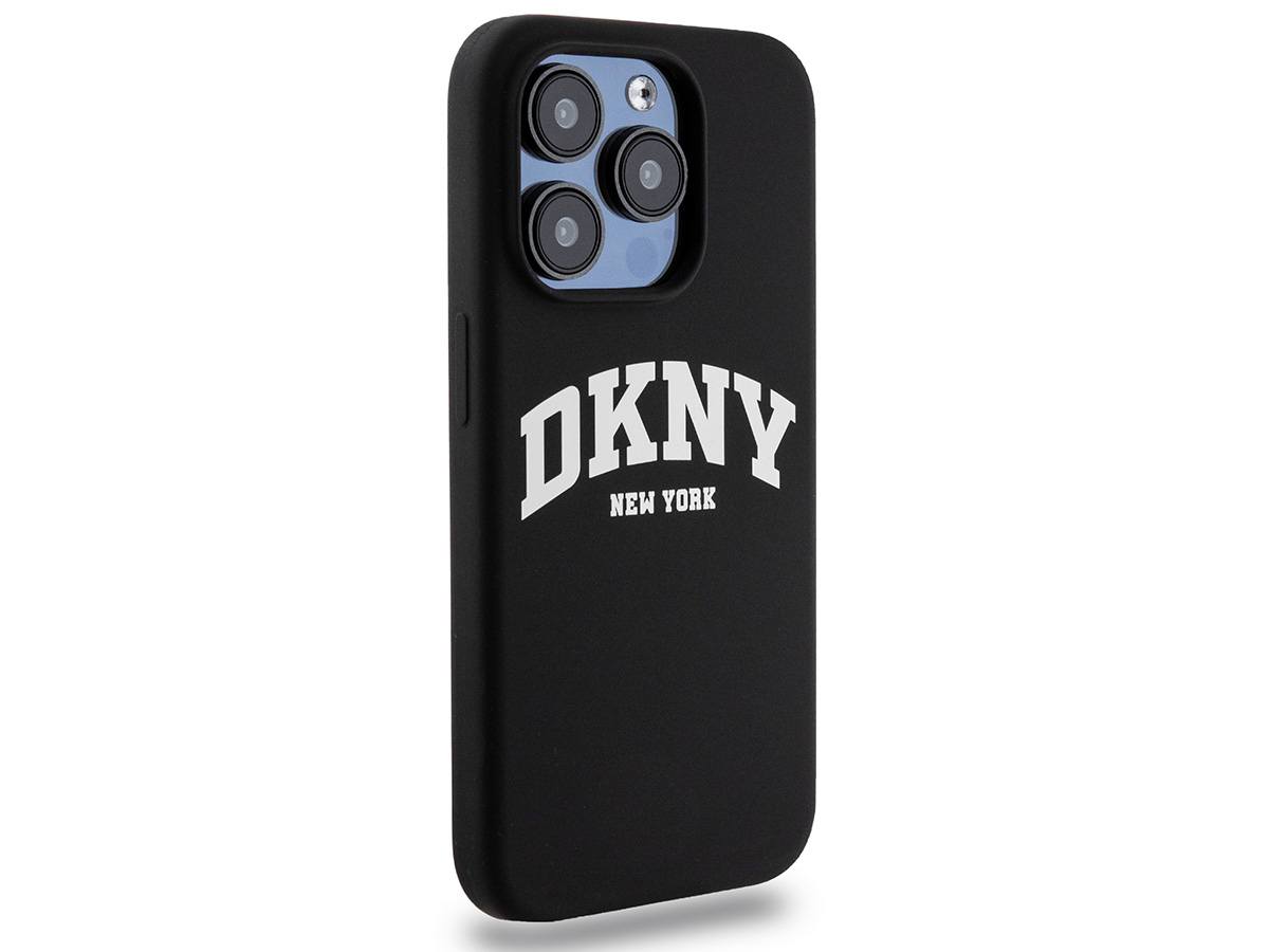 DKNY New York MagSafe Case Zwart - iPhone 15 Pro hoesje