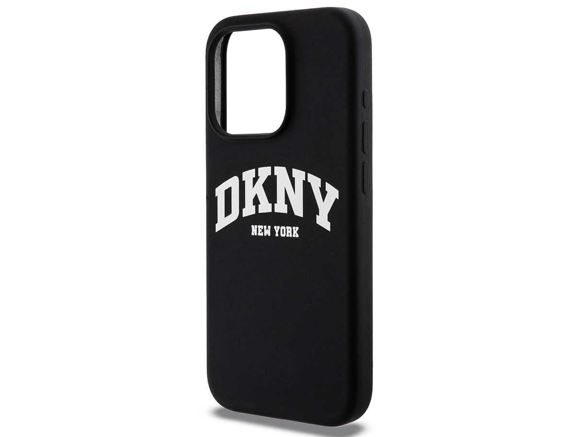 DKNY New York MagSafe Case Zwart - iPhone 15 Pro hoesje