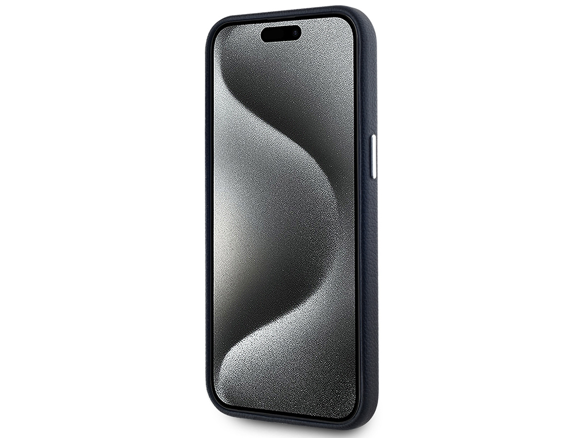 Karl Lagerfeld 21 Rue St-Guillaume Leather Case - iPhone 15 Pro hoesje