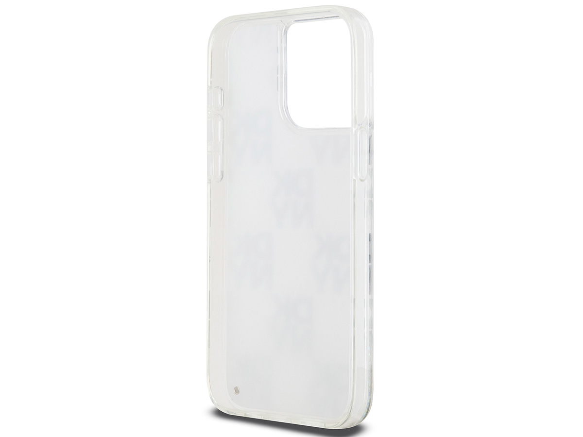 DKNY Liquid Glitter Case Clear - iPhone 15 Pro Max hoesje