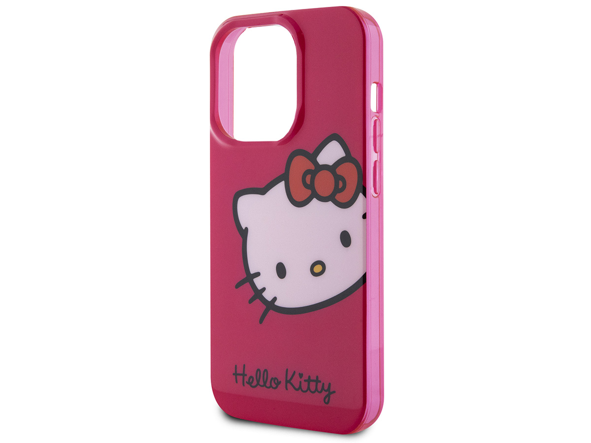 Hello Kitty TPU Case Roze - iPhone 15 Pro Max hoesje