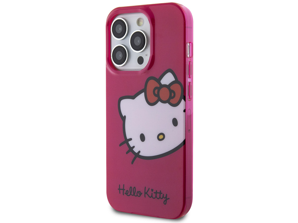 Hello Kitty TPU Case Roze - iPhone 15 Pro Max hoesje