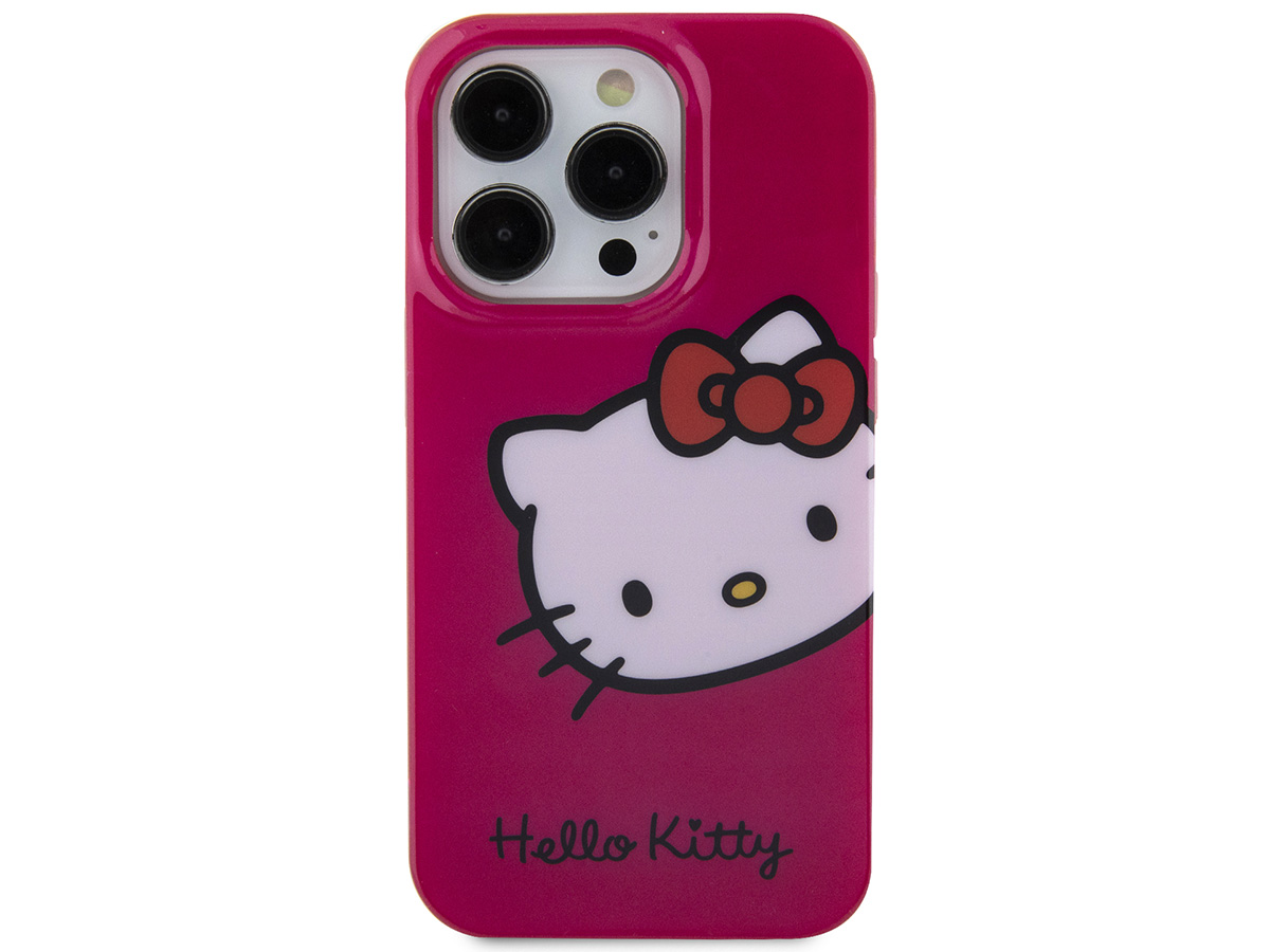 Hello Kitty TPU Case Roze - iPhone 15 Pro Max hoesje