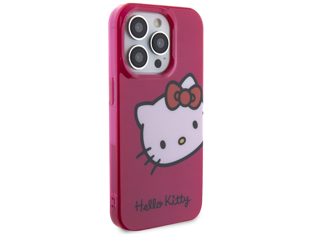 Hello Kitty TPU Case Roze - iPhone 15 Pro Max hoesje