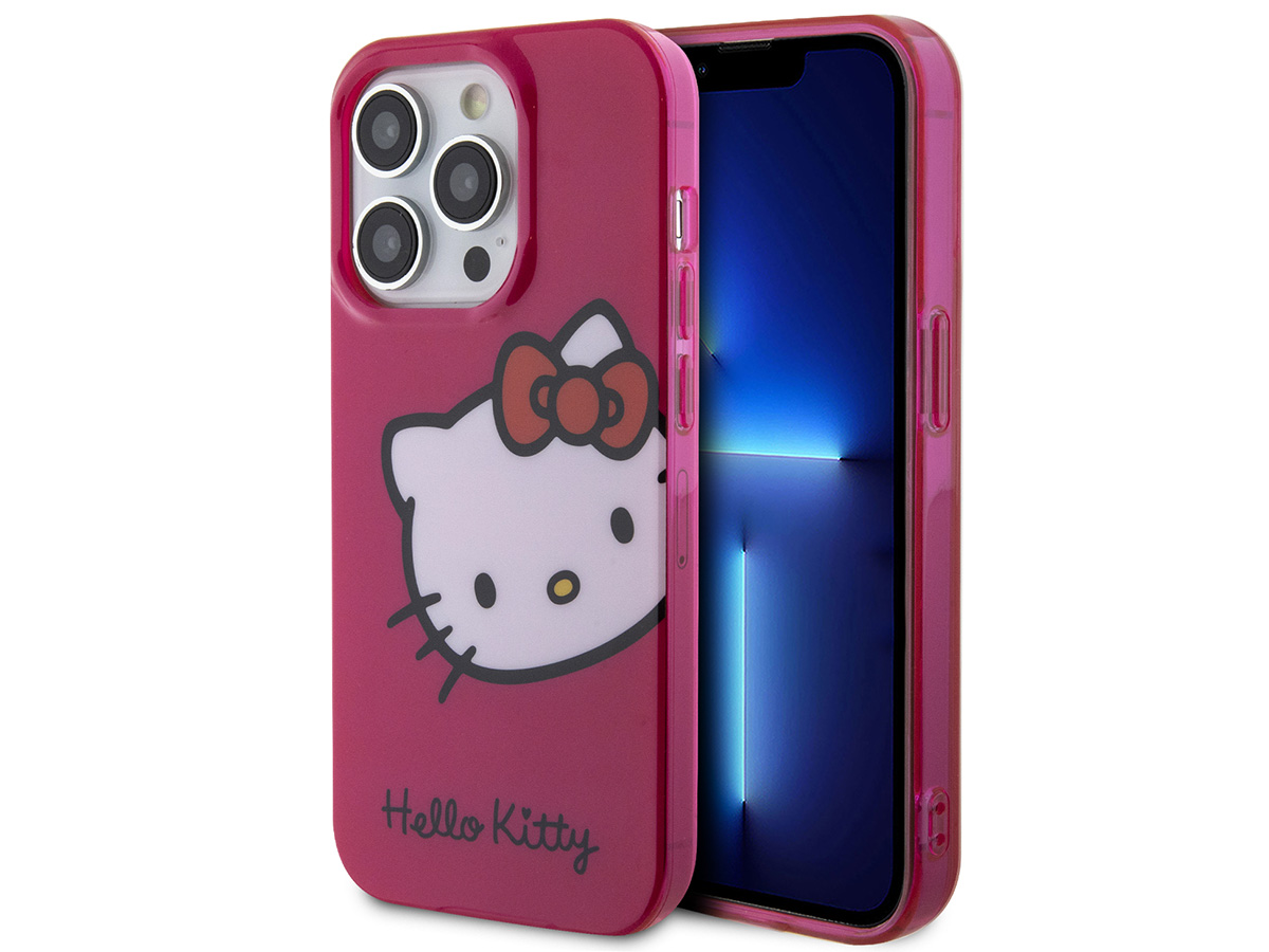 Hello Kitty TPU Case Roze - iPhone 15 Pro Max hoesje