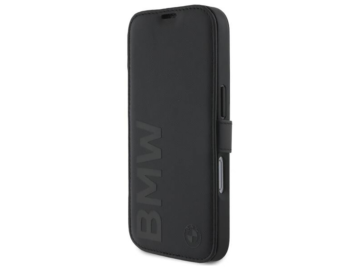 BMW Signature Leather Book Case - iPhone 16 Hoesje Leer