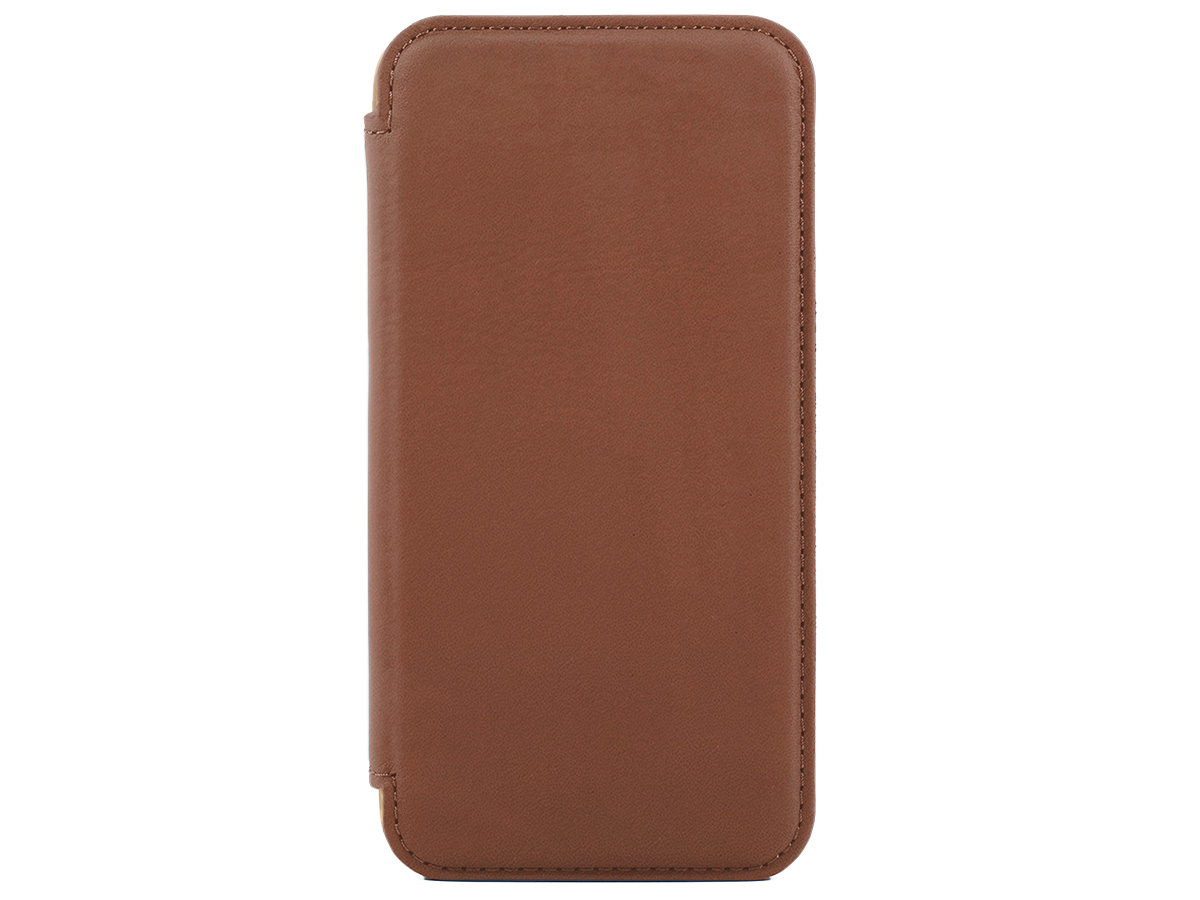 Greenwich Blake MagSafe Leather Folio Saddle Tan - iPhone 16 Hoesje