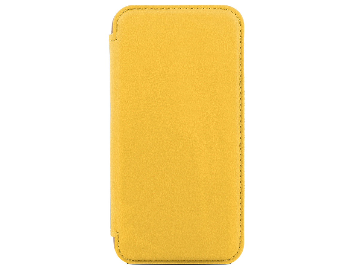 Greenwich Blake MagSafe Leather Folio Taurus Yellow - iPhone 16 Hoesje