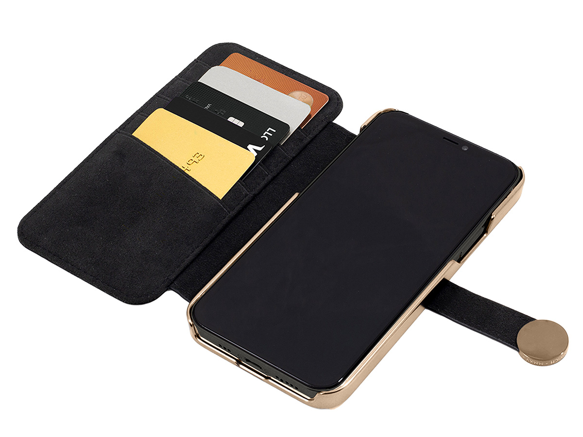 Greenwich Oxford MagSafe Folio Saddle Tan - iPhone 16 Hoesje