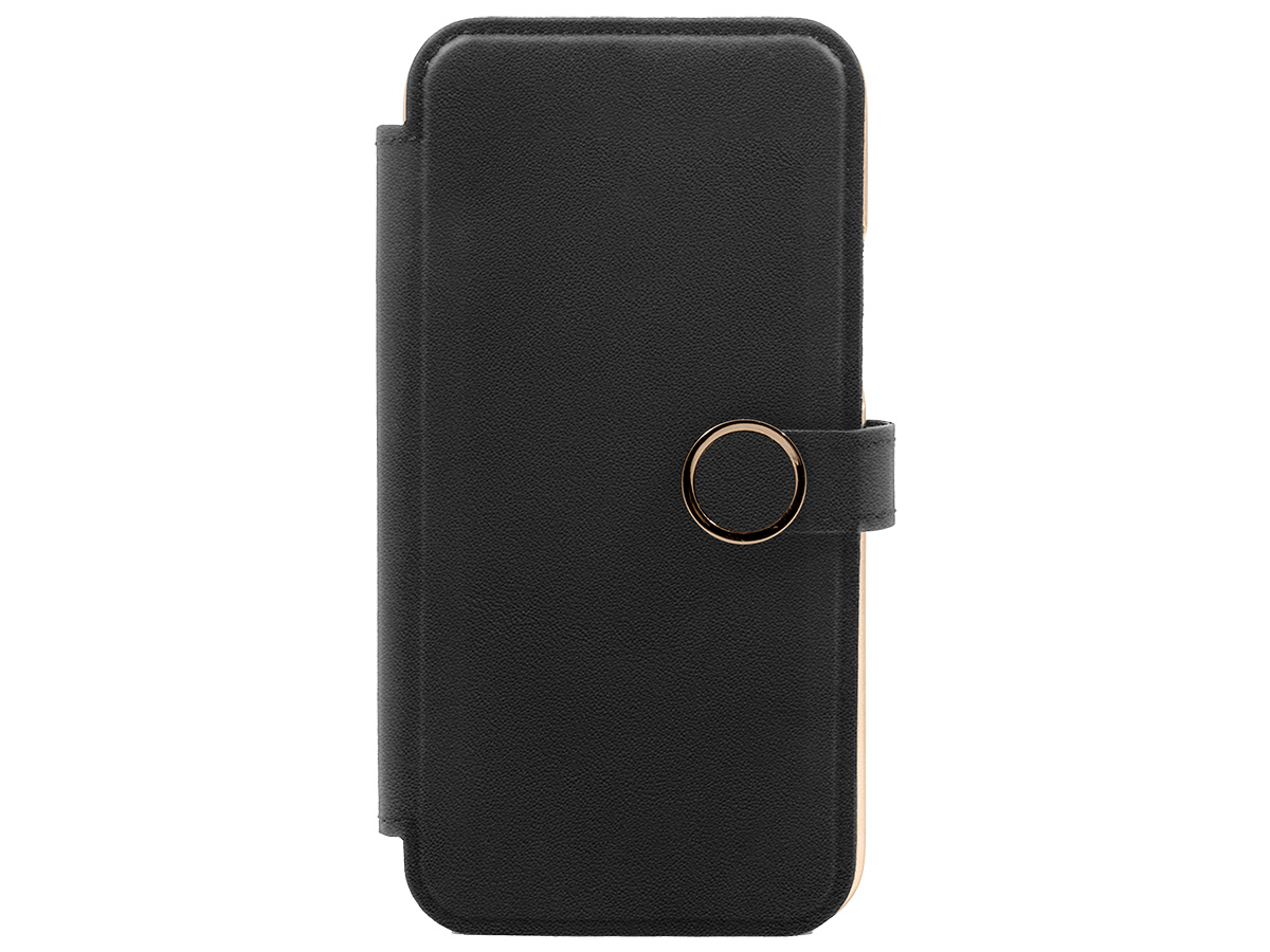 Greenwich Oxford MagSafe Folio Beluga Black - iPhone 16 Hoesje