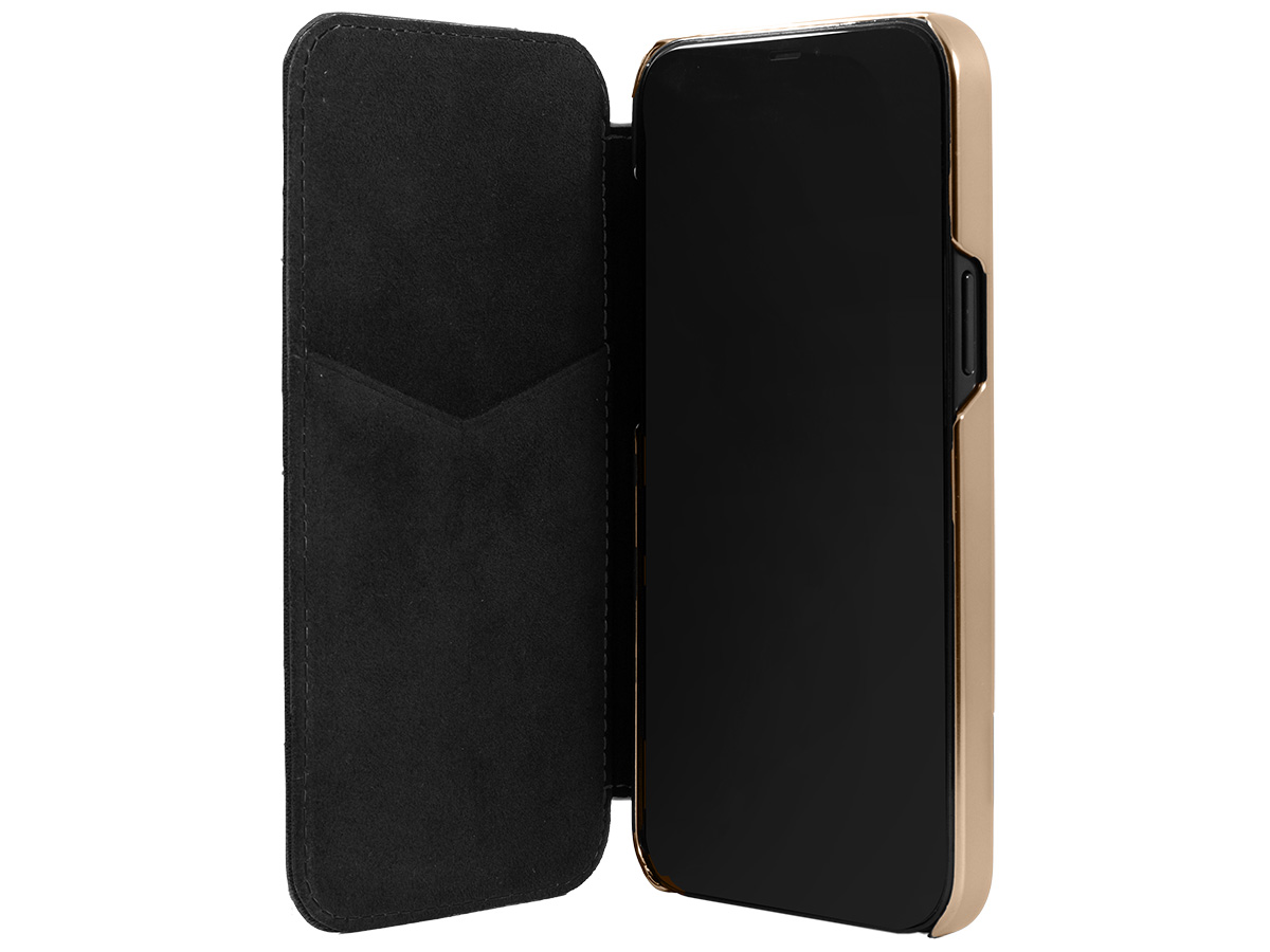 Greenwich Portland MagSafe Folio Beluga Black - iPhone 16 Hoesje