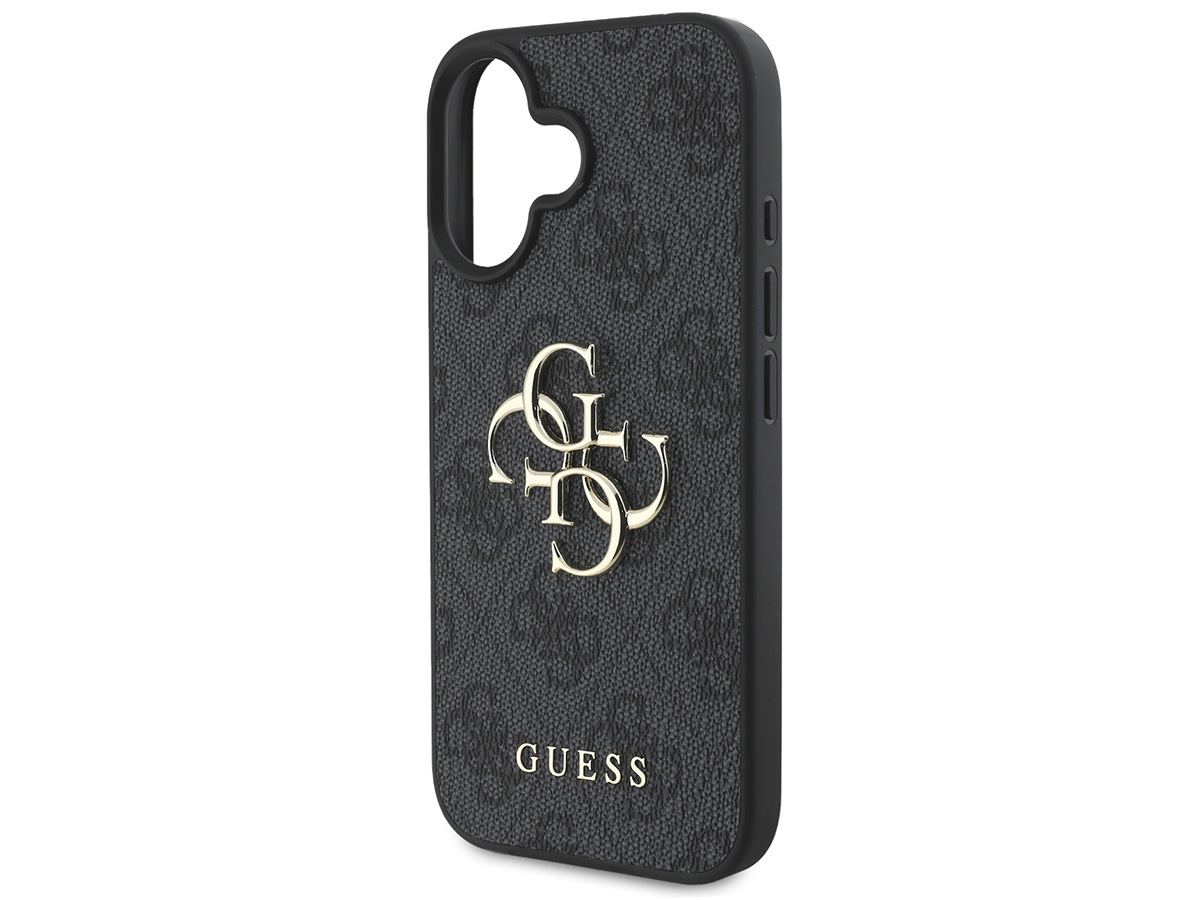 Guess Big 4G Monogram Case Grijs - iPhone 16 hoesje