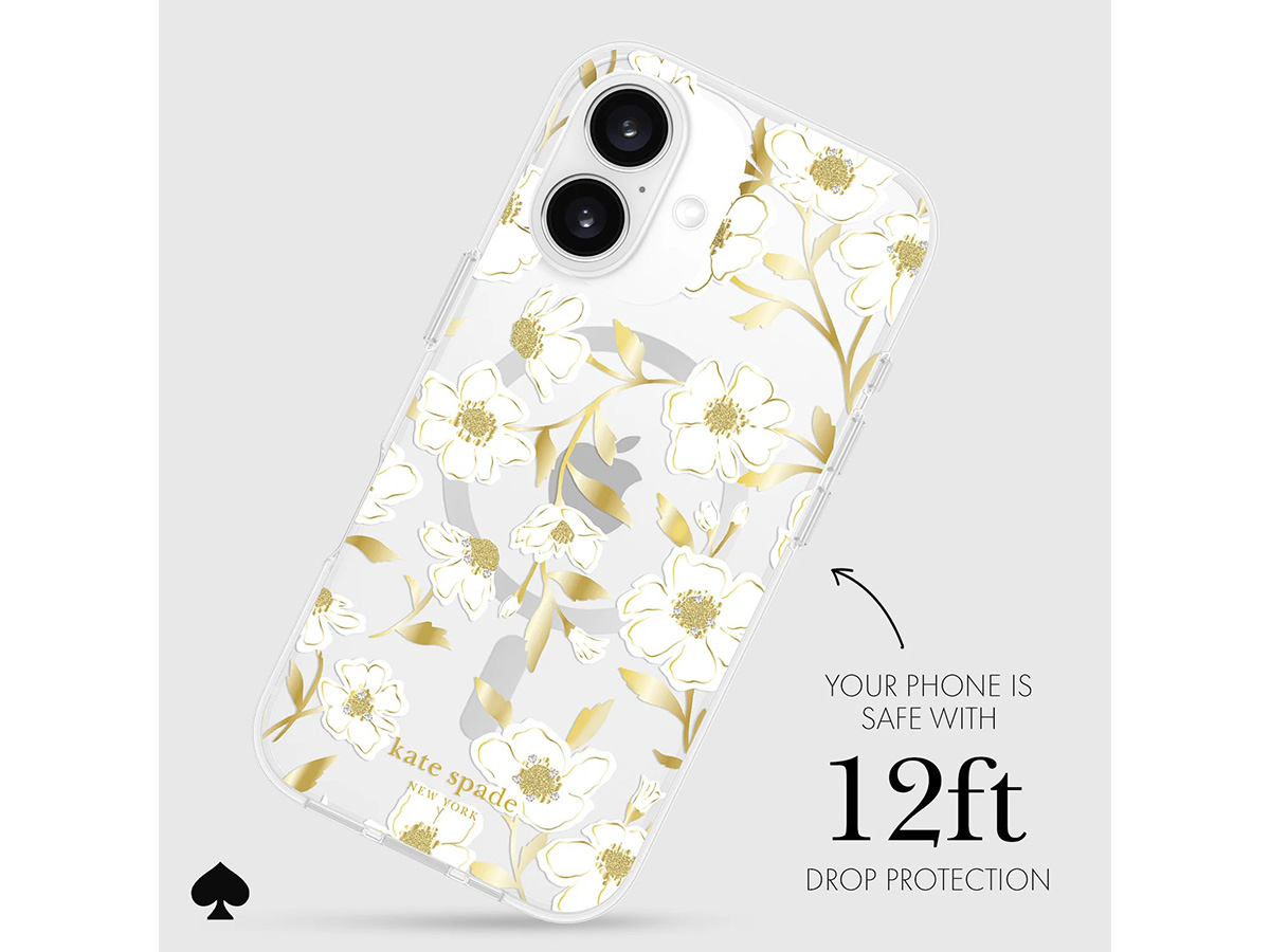 Kate Spade Sunshine Floral Case - iPhone 16 hoesje