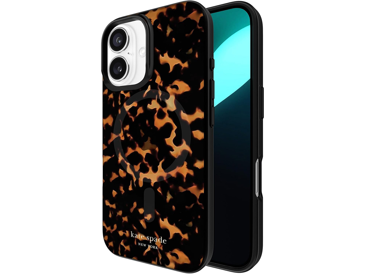 Kate Spade Tortoiseshell Case - iPhone 16 hoesje