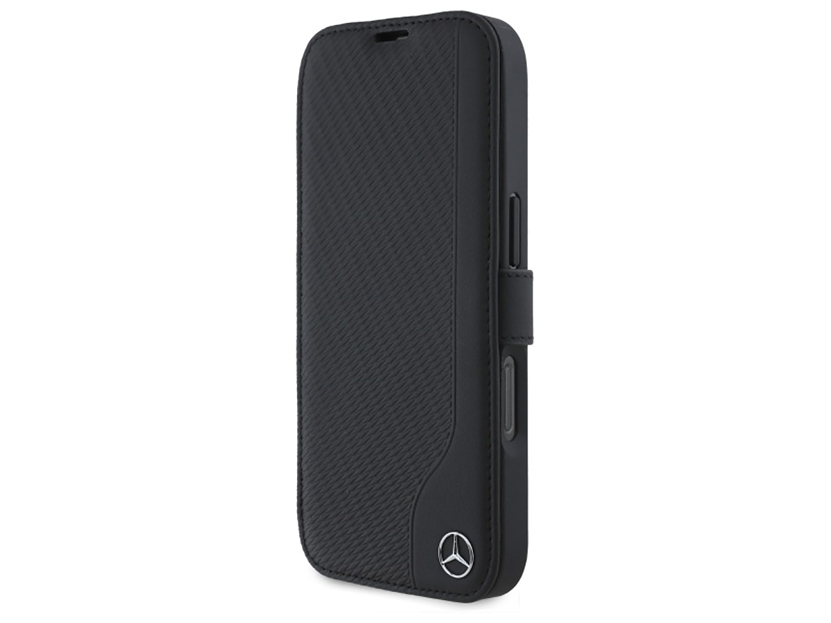 Mercedes-Benz Leather Book Case - iPhone 16 Hoesje Leer