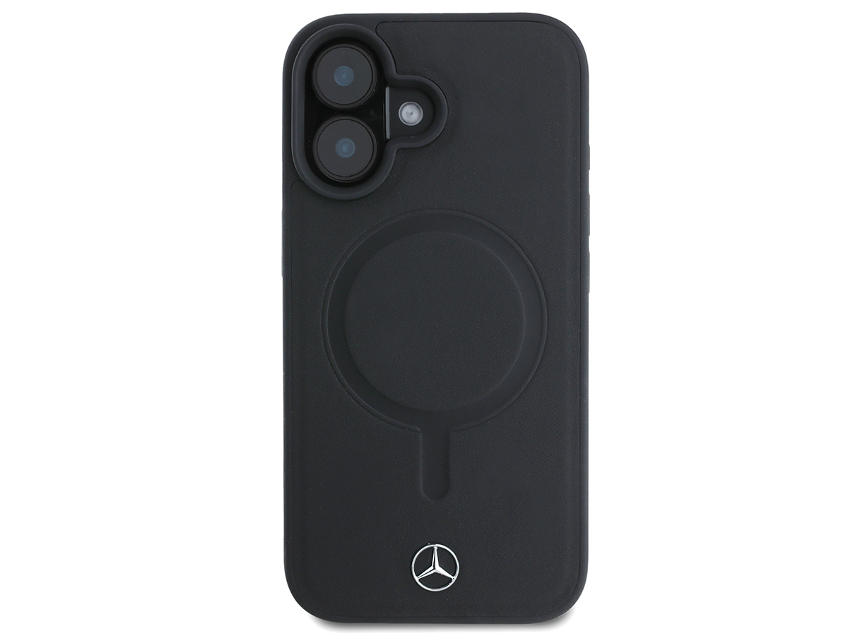 Mercedes-Benz Smooth Leather MagSafe Case - iPhone 16 hoesje