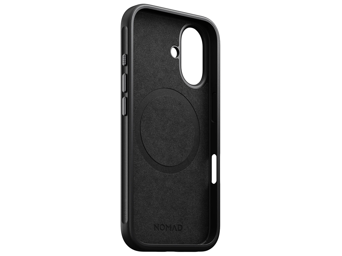 Nomad Modern Leather Case Bruin - iPhone 16 hoesje