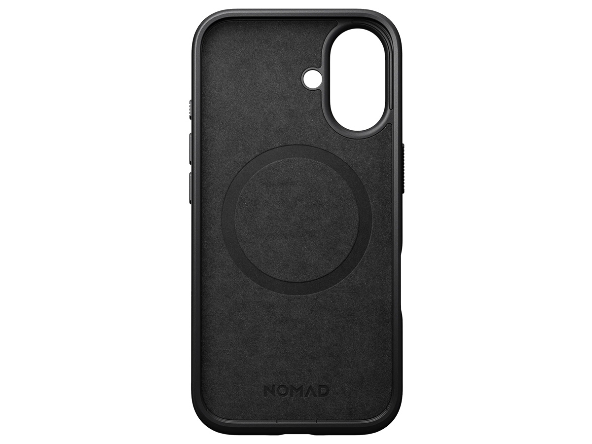 Nomad Modern Leather Case Bruin - iPhone 16 hoesje