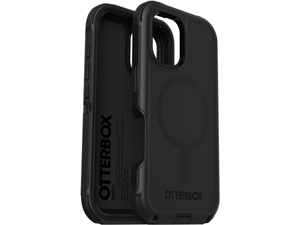 Otterbox Defender XT MagSafe Case Zwart - iPhone 16 hoesje