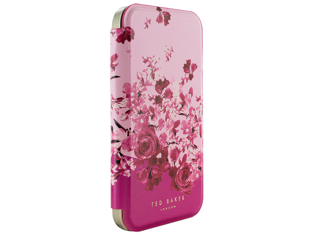 Ted Baker Alsta Mirror Folio Case - iPhone 16 Hoesje