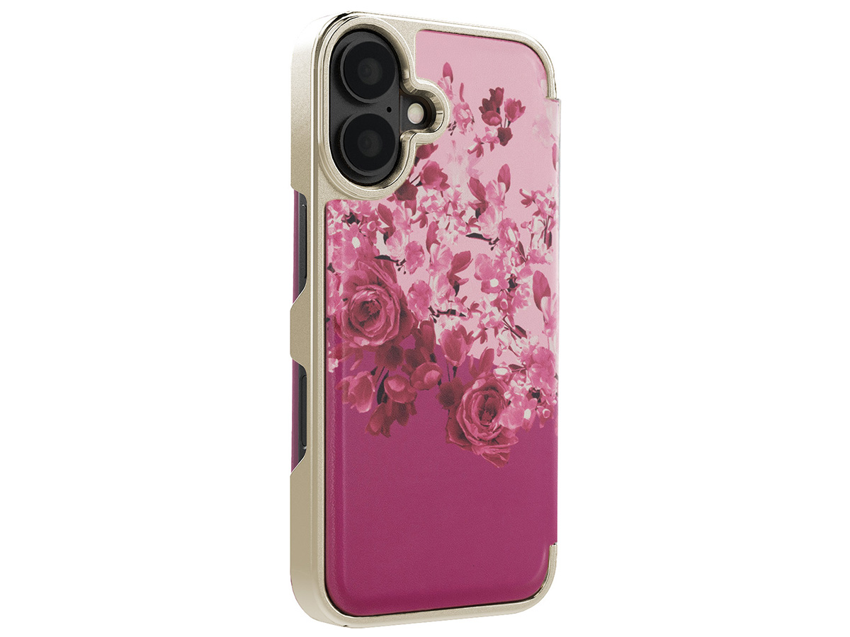 Ted Baker Alsta Mirror Folio Case - iPhone 16 Hoesje