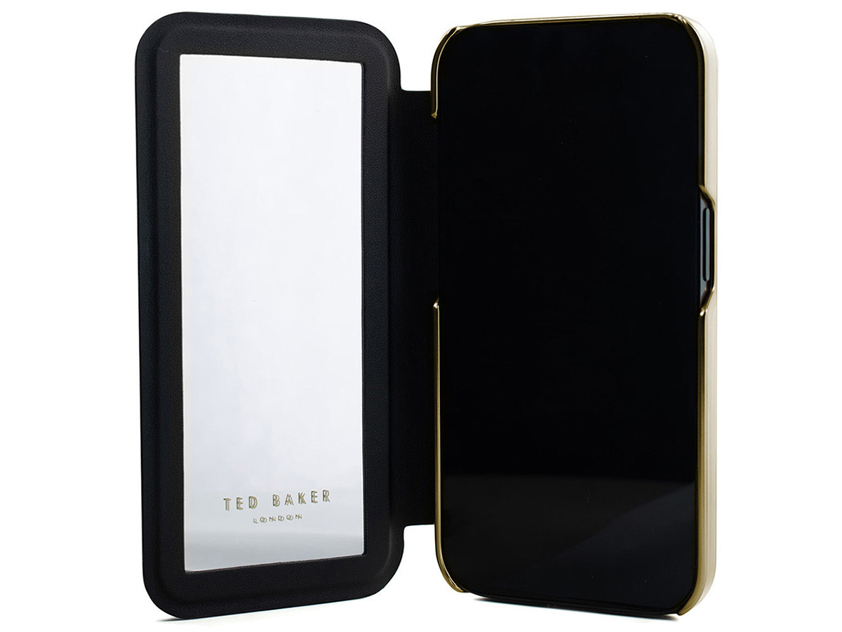 Ted Baker Gladii Mirror Folio Case - iPhone 16 Hoesje