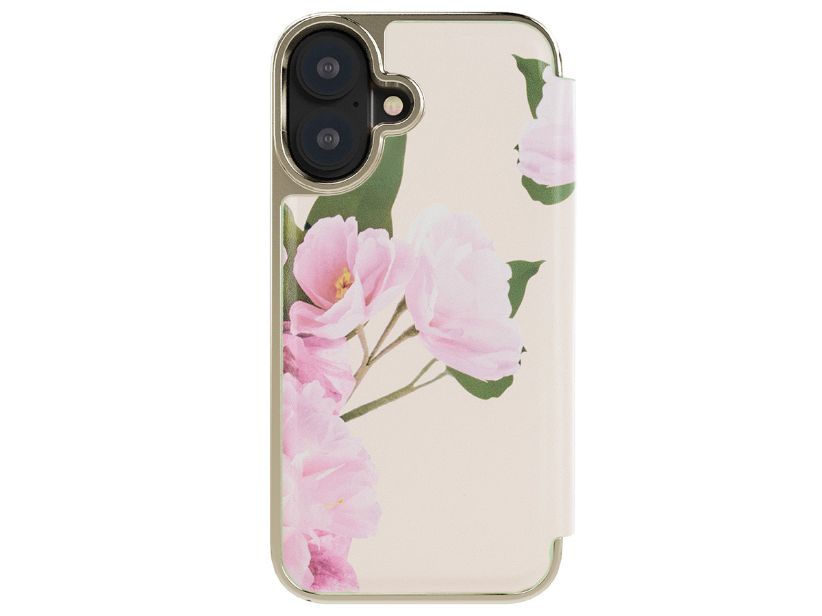 Ted Baker Liriam Mirror Folio Case - iPhone 16 Hoesje