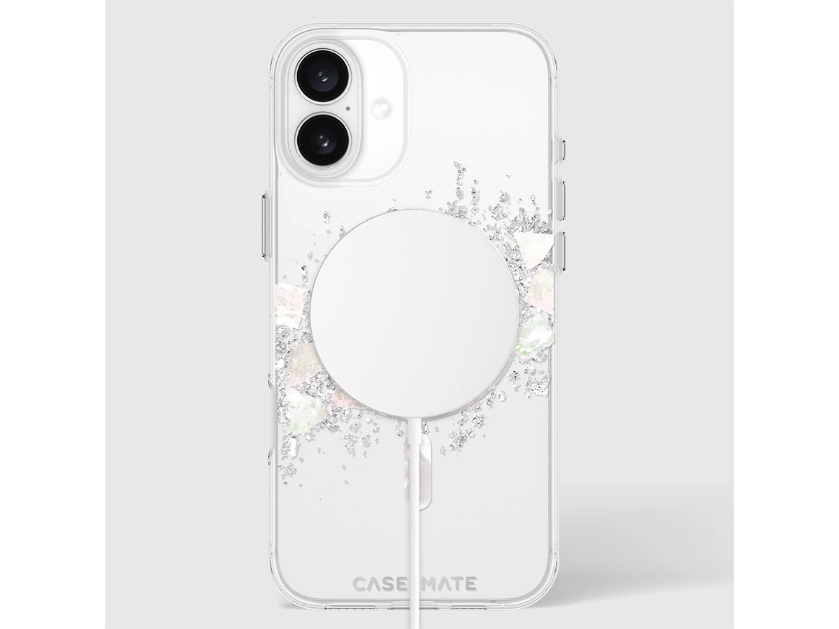 Case-Mate Karat Touch of Pearl MagSafe Case - iPhone 16 Plus hoesje