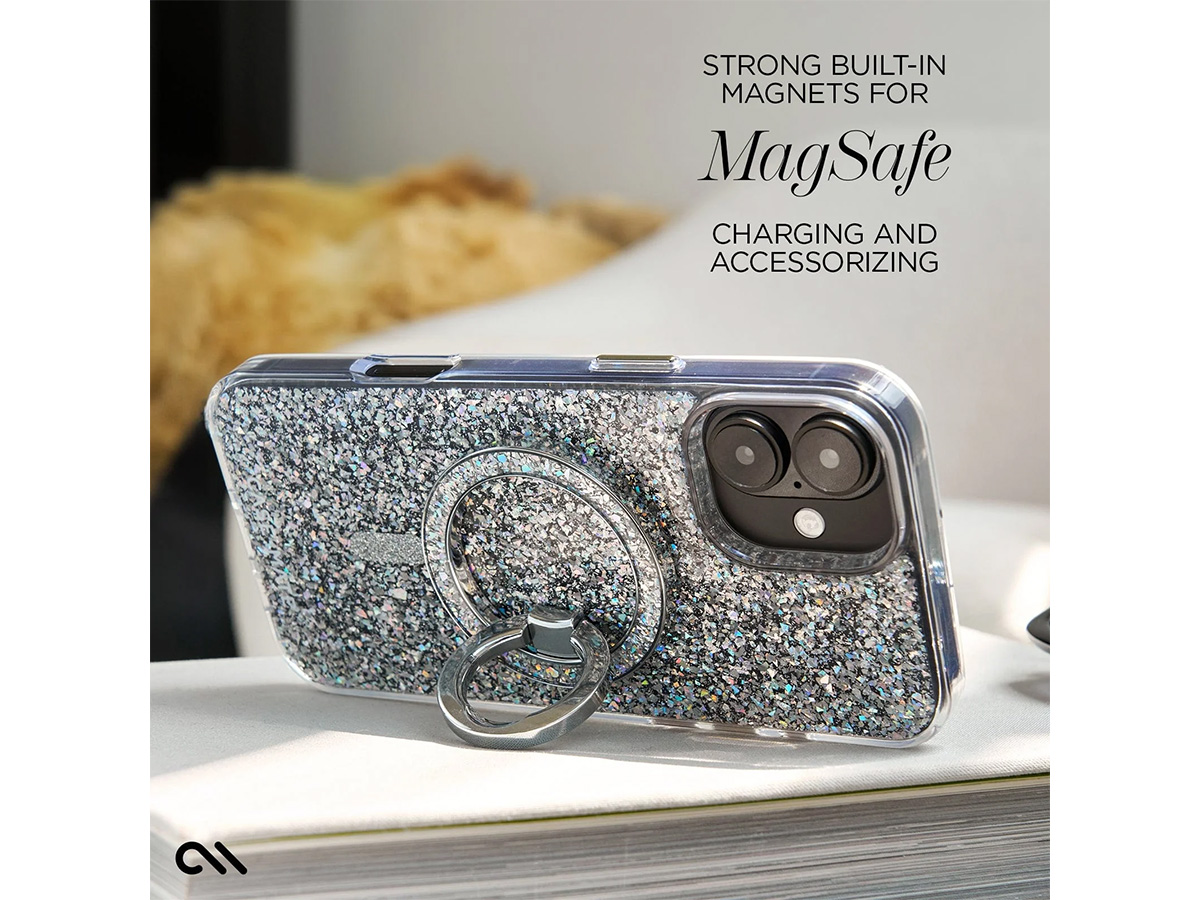 Case-Mate Twinkle Disco MagSafe Case - iPhone 16 Plus hoesje