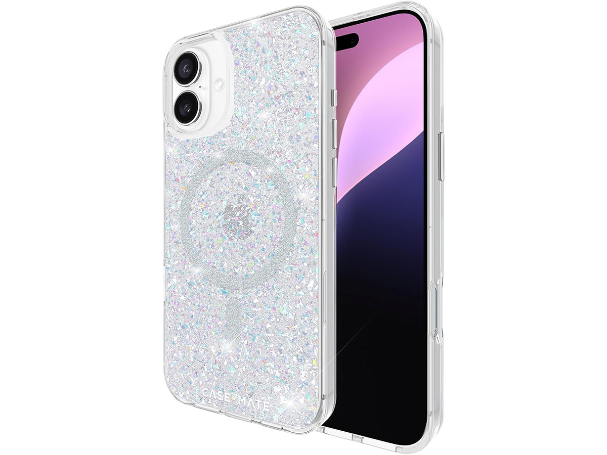 Case-Mate Twinkle Disco MagSafe Case - iPhone 16 Plus hoesje