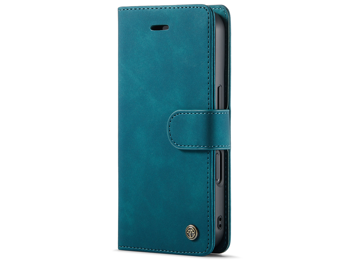 CaseMania 2in1 Magnetic Bookcase Groen - iPhone 16 Plus Hoesje