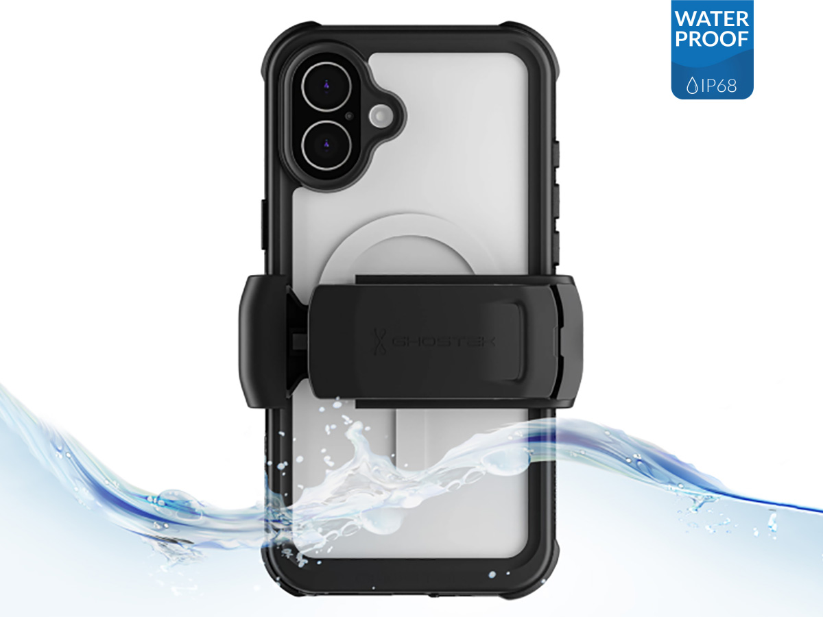 Ghostek Nautical 4 Clear IP68 Waterdicht iPhone 16 Plus hoesje