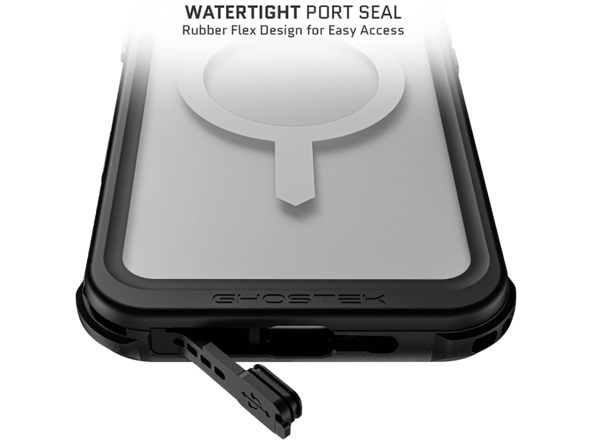 Ghostek Nautical 4 Clear IP68 Waterdicht iPhone 16 Plus hoesje