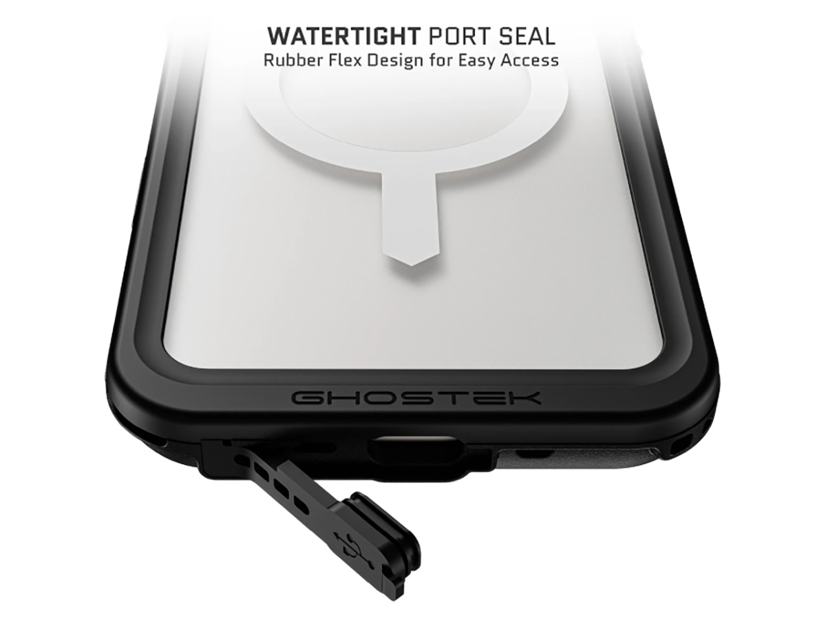 Ghostek Nautical Slim Clear IP68 Waterdicht iPhone 16 Plus hoesje