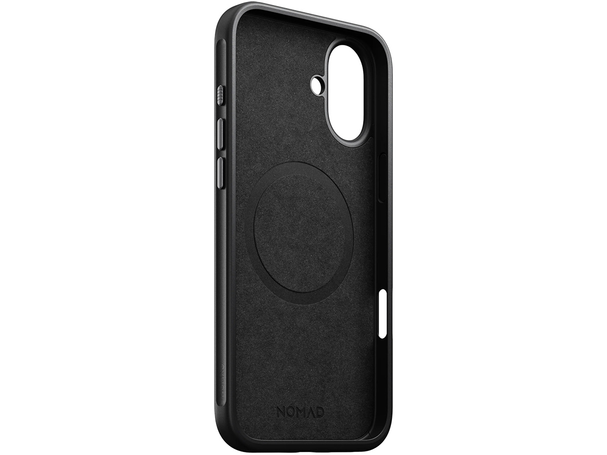 Nomad Modern Leather Case Bruin - iPhone 16 Plus hoesje